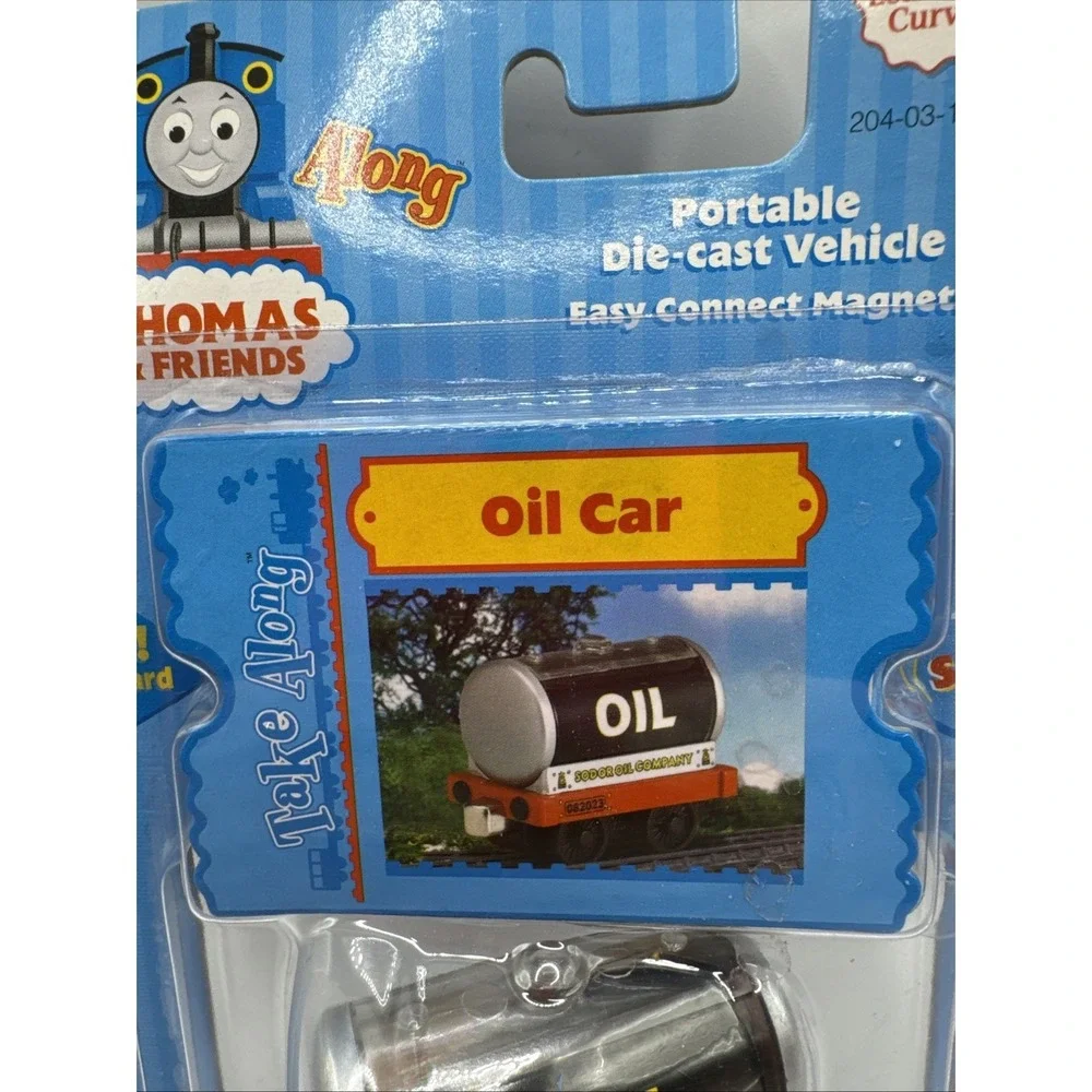 Thomas the Tank &‎ Friends Take Along Train Sodor Oil Car Die Cast 2005 NIB
